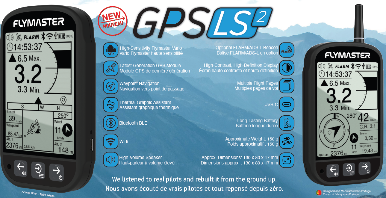Alti Vario GPS / Flymaster GPS LS2 alti vario gps / flymaster gps ls2