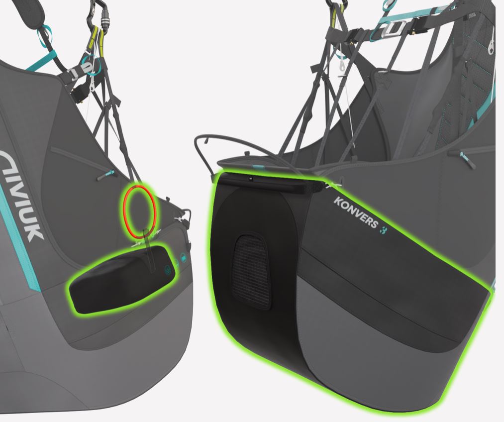 sellette konvers 3 niviuk sellette konvers 3 niviuk